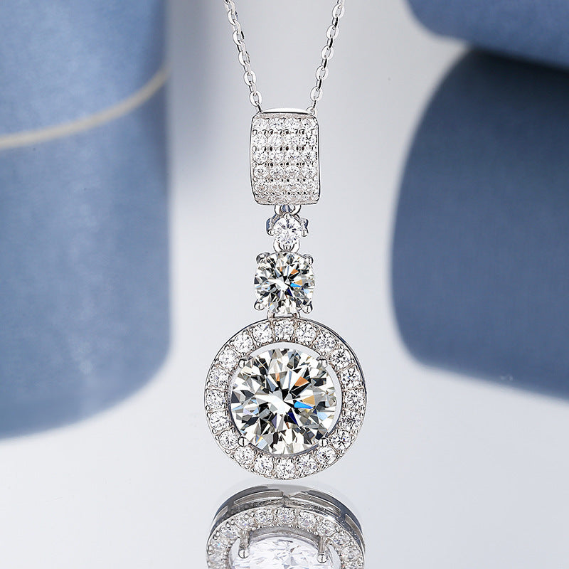 Moissanite Diamond Lineage Necklace