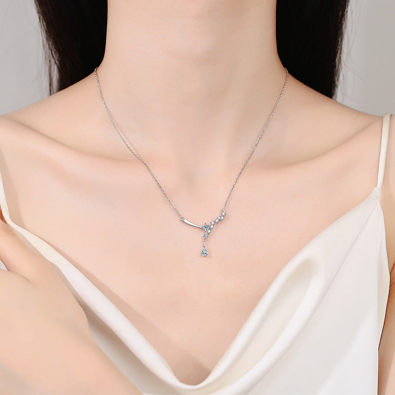 Moissanite Diamond Celestia Necklace