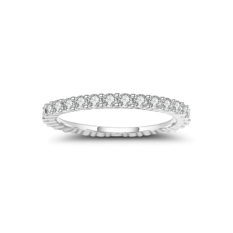 Moissanite Diamond Eternal Ring