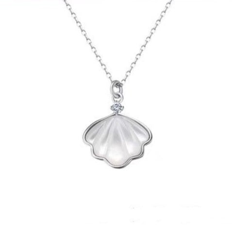 Love Reflection Seashell Necklace