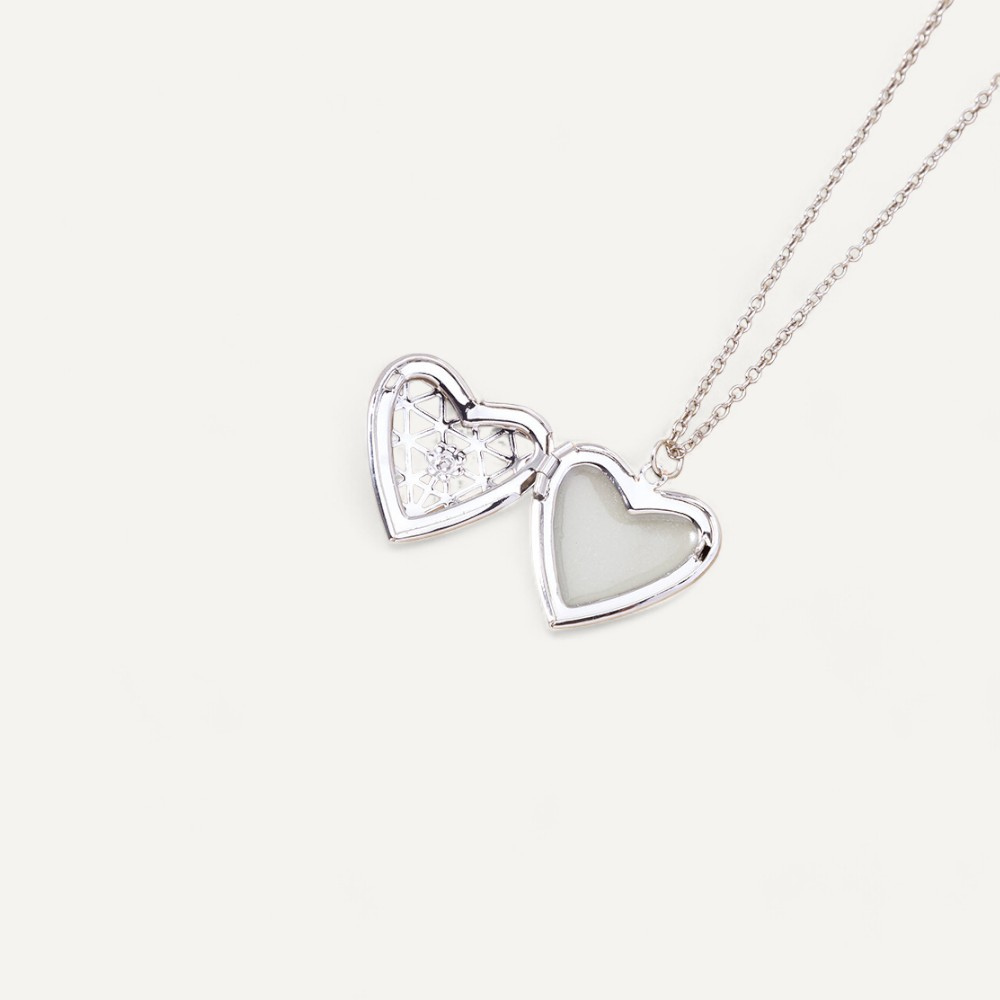 Luminous Heart Necklace