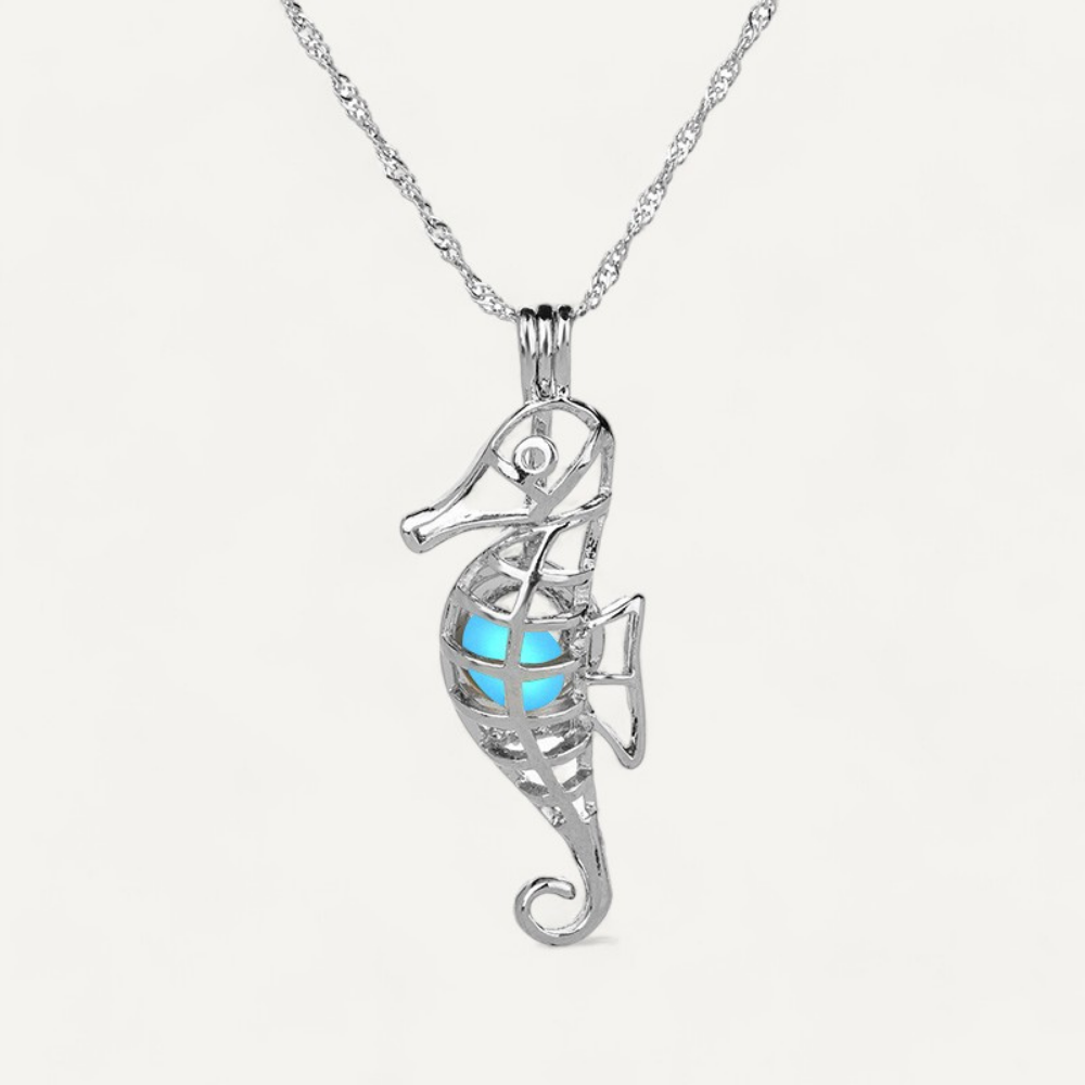 Luminous Seahorse Necklace
