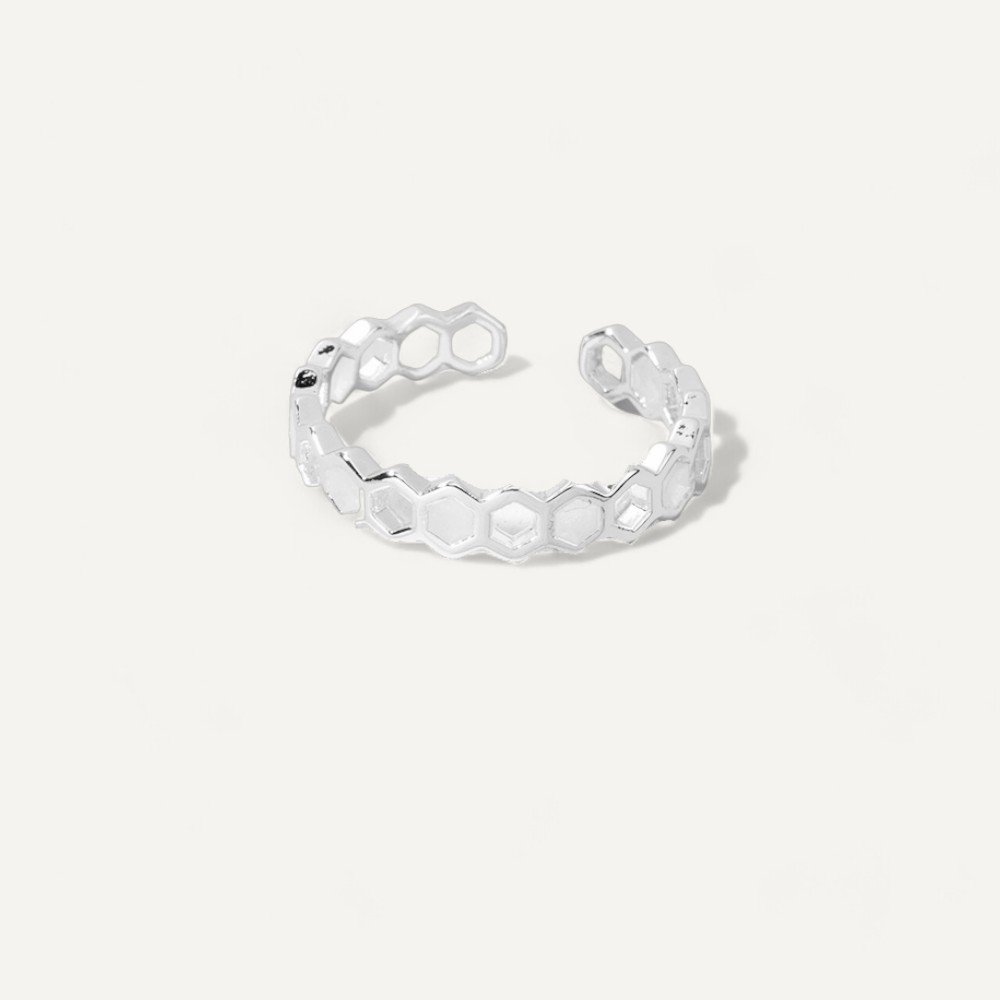 Luminous Honeycomb Ring