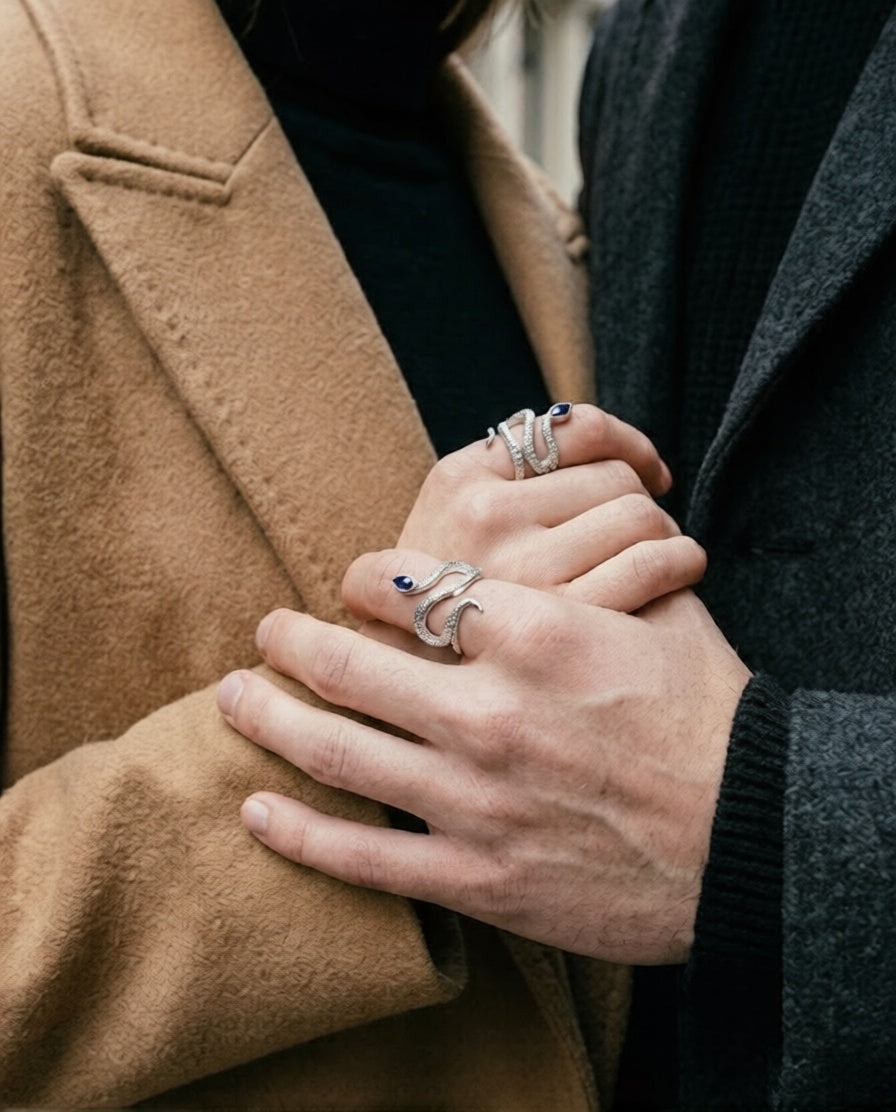 Silver Snake Ring