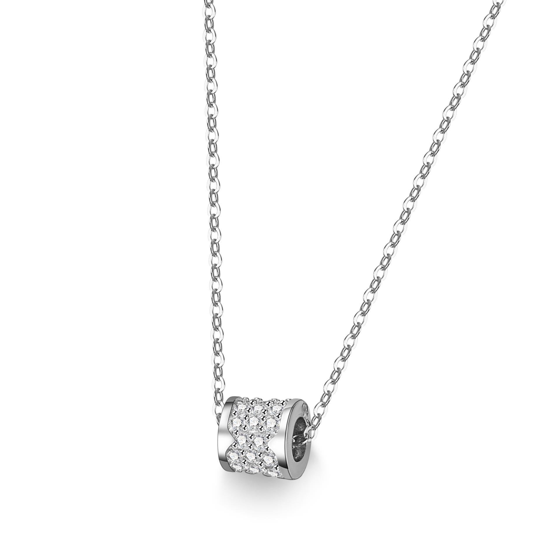 Moissanite Diamond Aurora Necklace