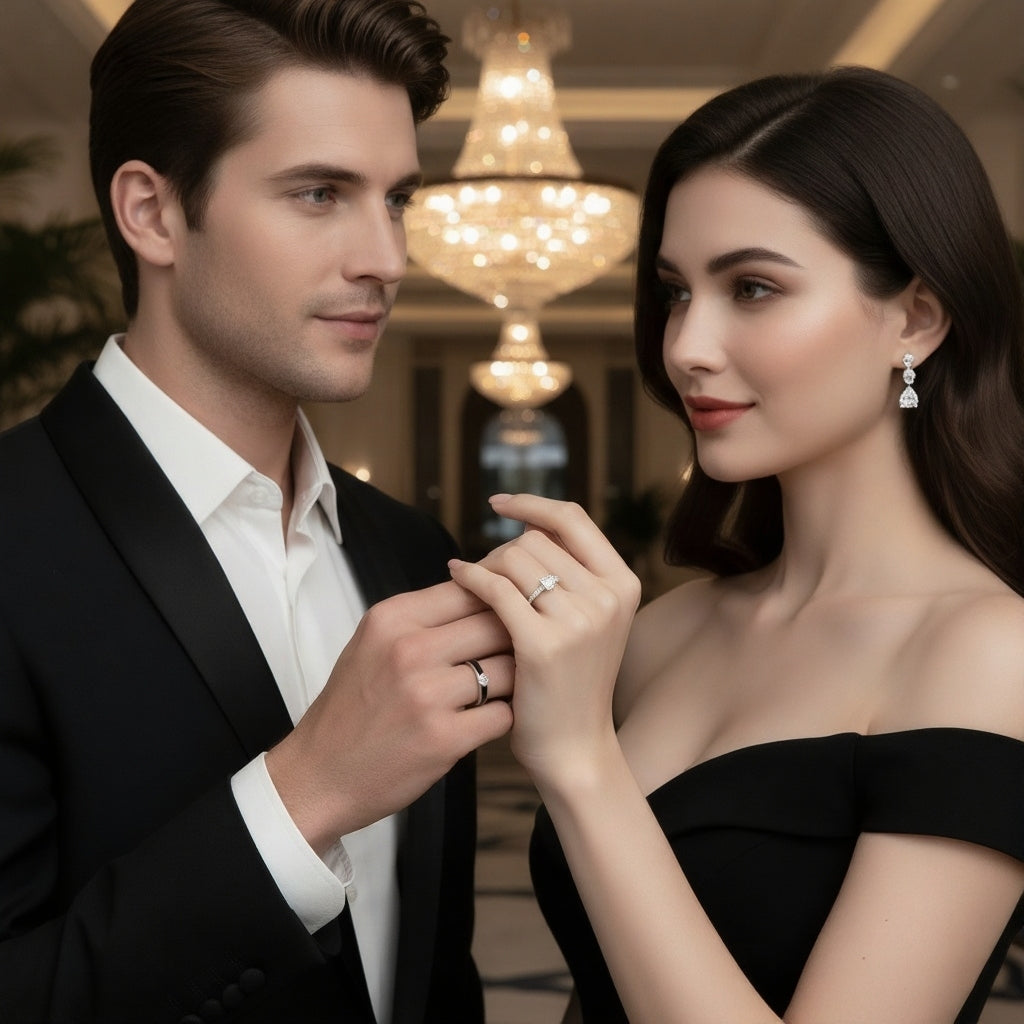 Anillos de caballero y princesa