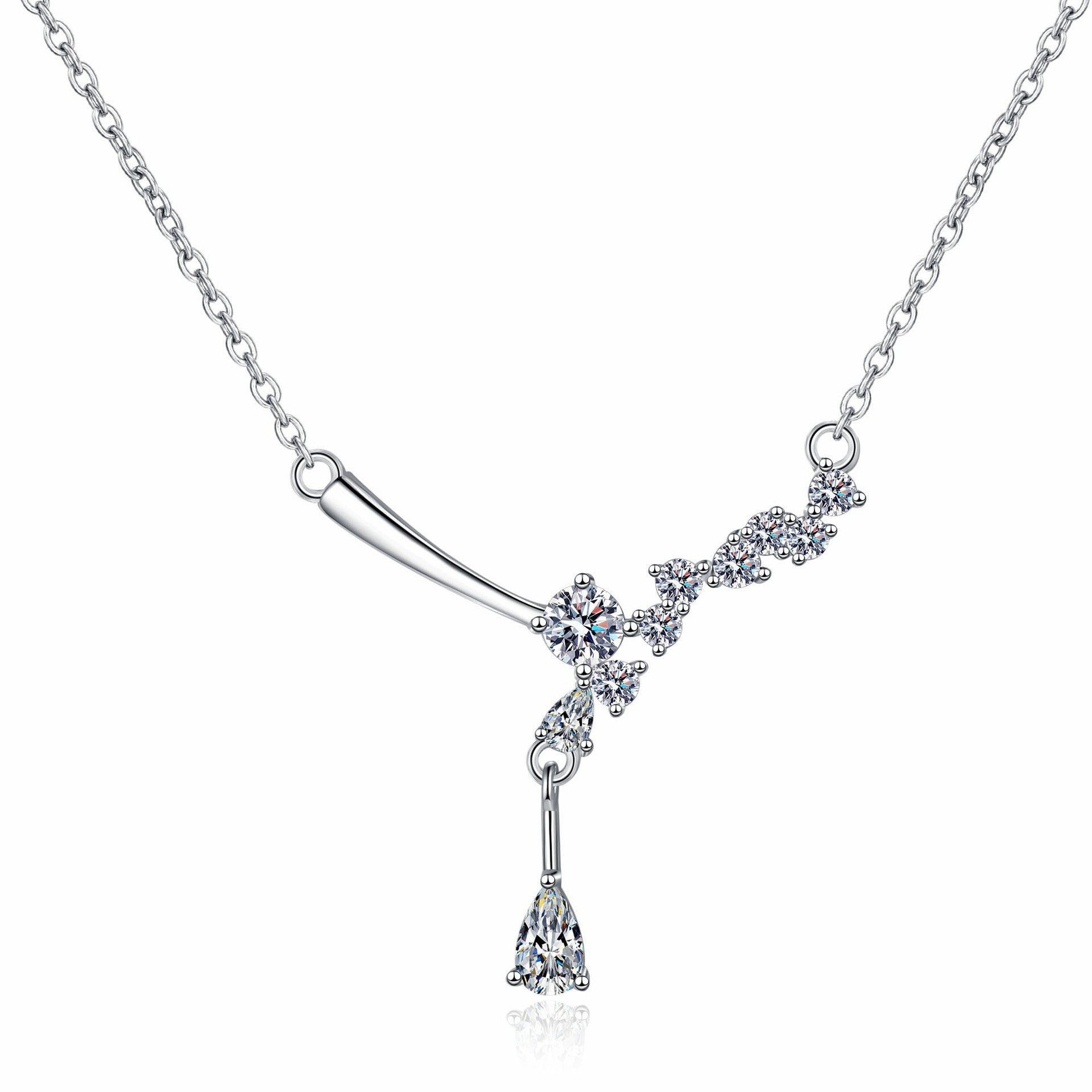 Moissanite Diamond Celestia Necklace