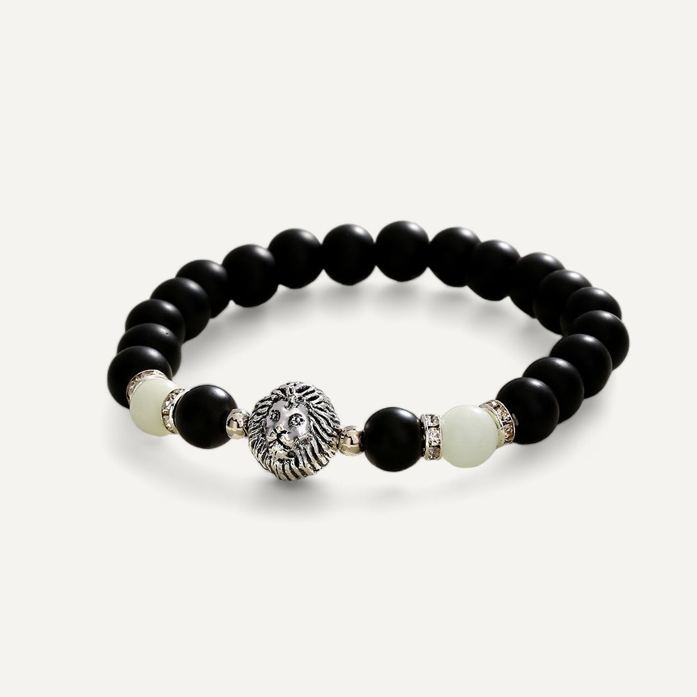 Luminous Lion Head Bracelet