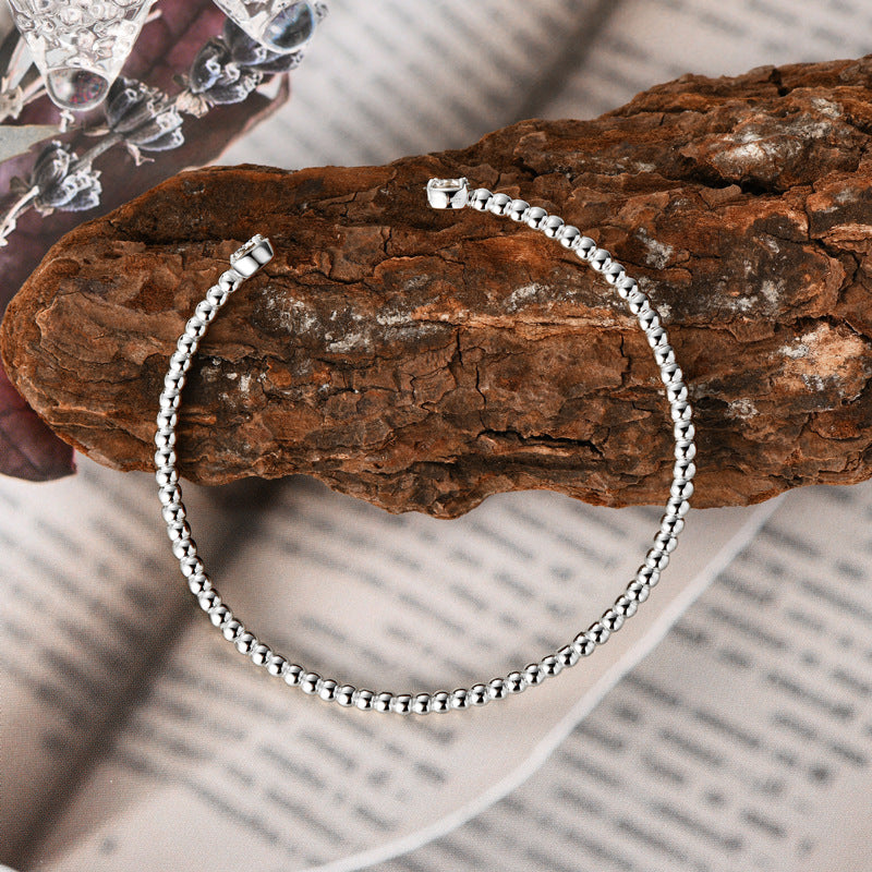 Moissanite Diamond Whisper Cuff
