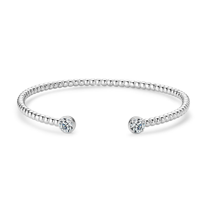 Moissanite Diamond Whisper Cuff