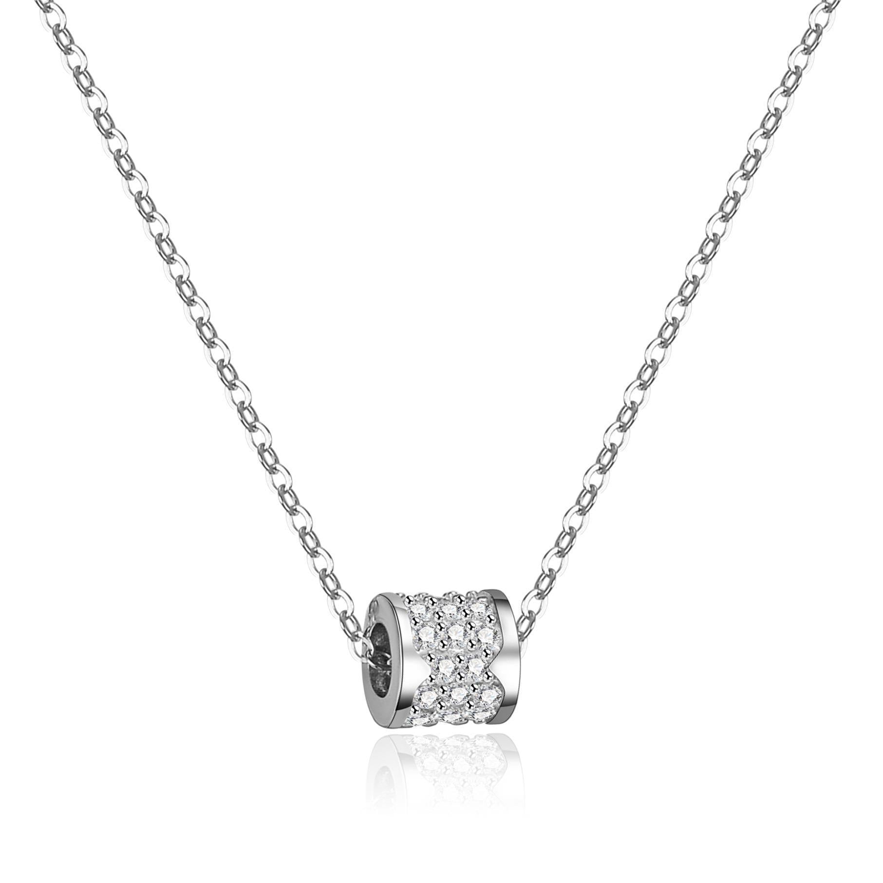 Moissanite Diamond Aurora Necklace