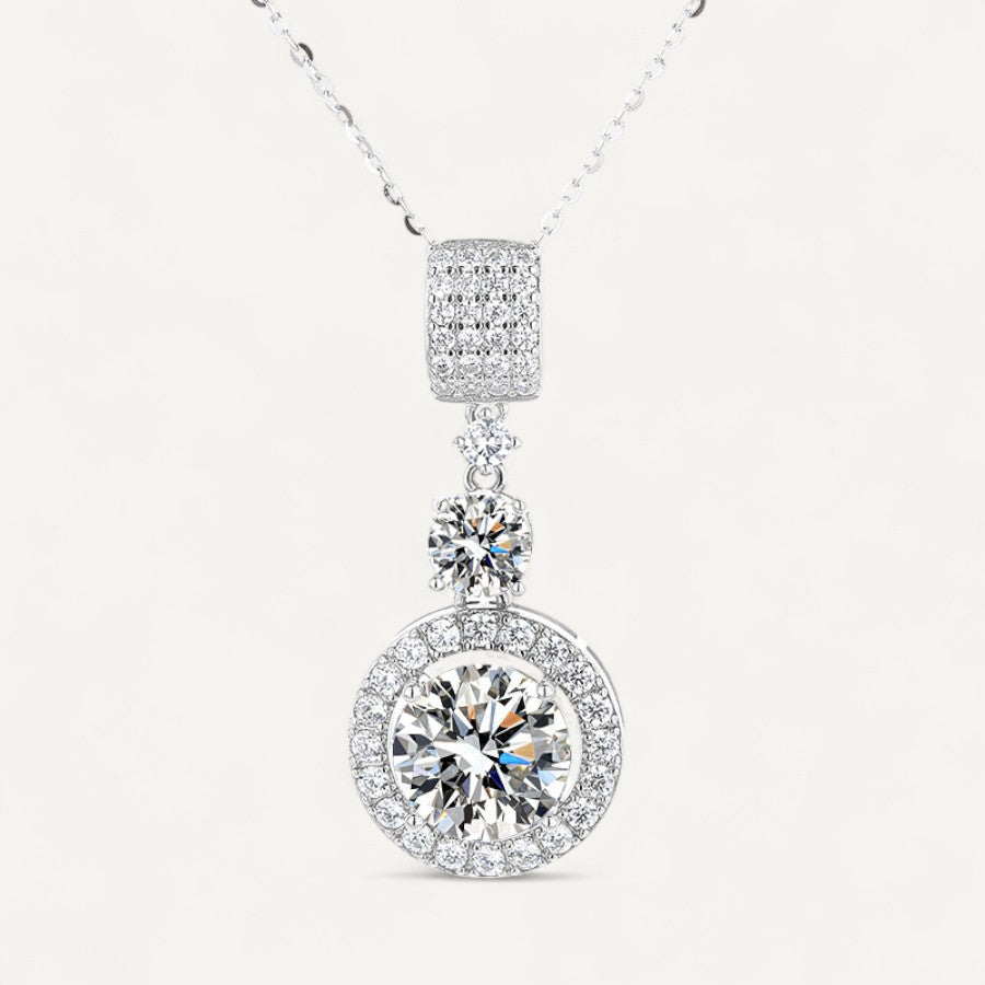 Moissanite Diamond Lineage Necklace