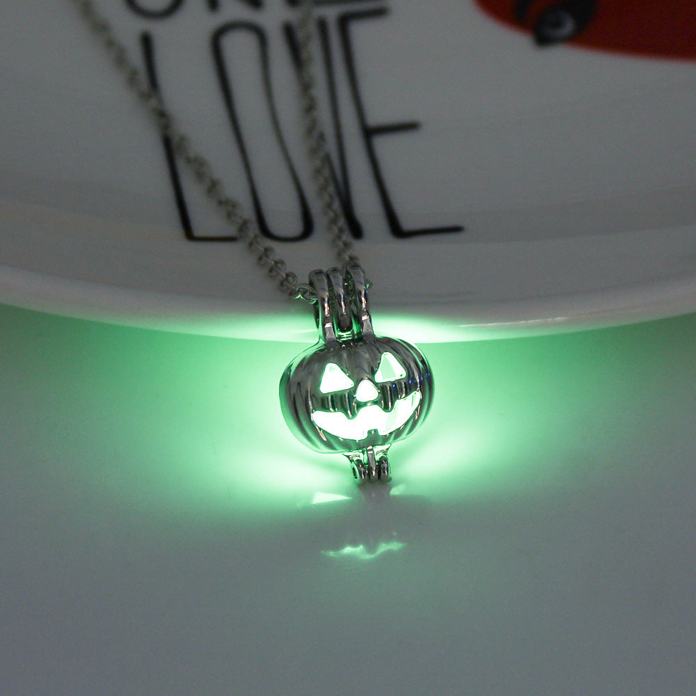 Luminous Pumpkin Necklace