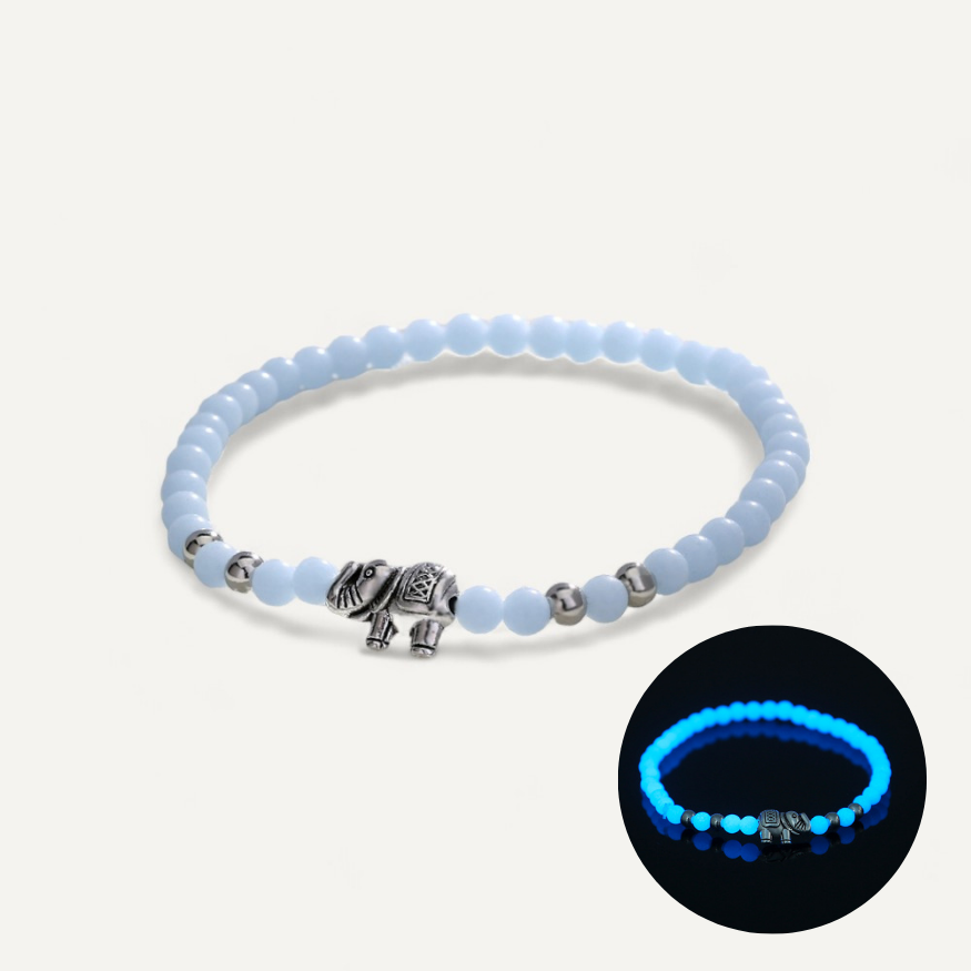 Luminous Vintage Elephant Bracelet