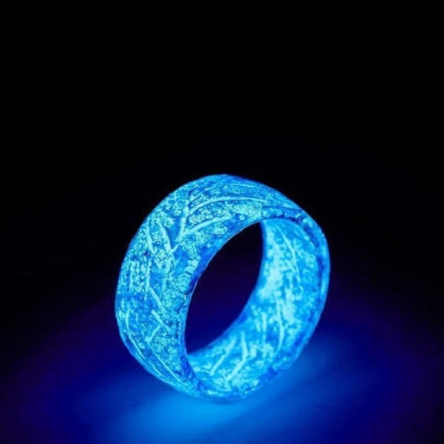 Anillo craquelado luminoso