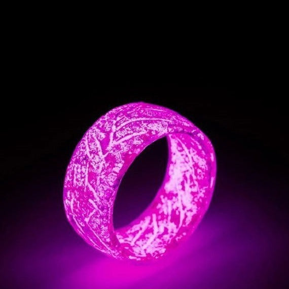 Luminous Crackle Ring