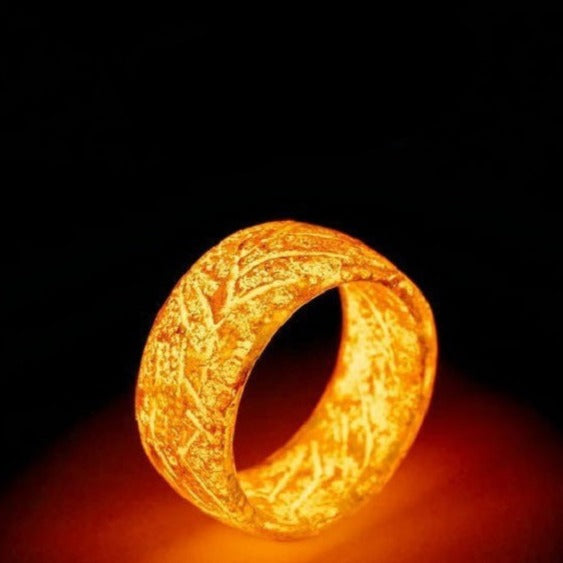 Luminous Crackle Ring