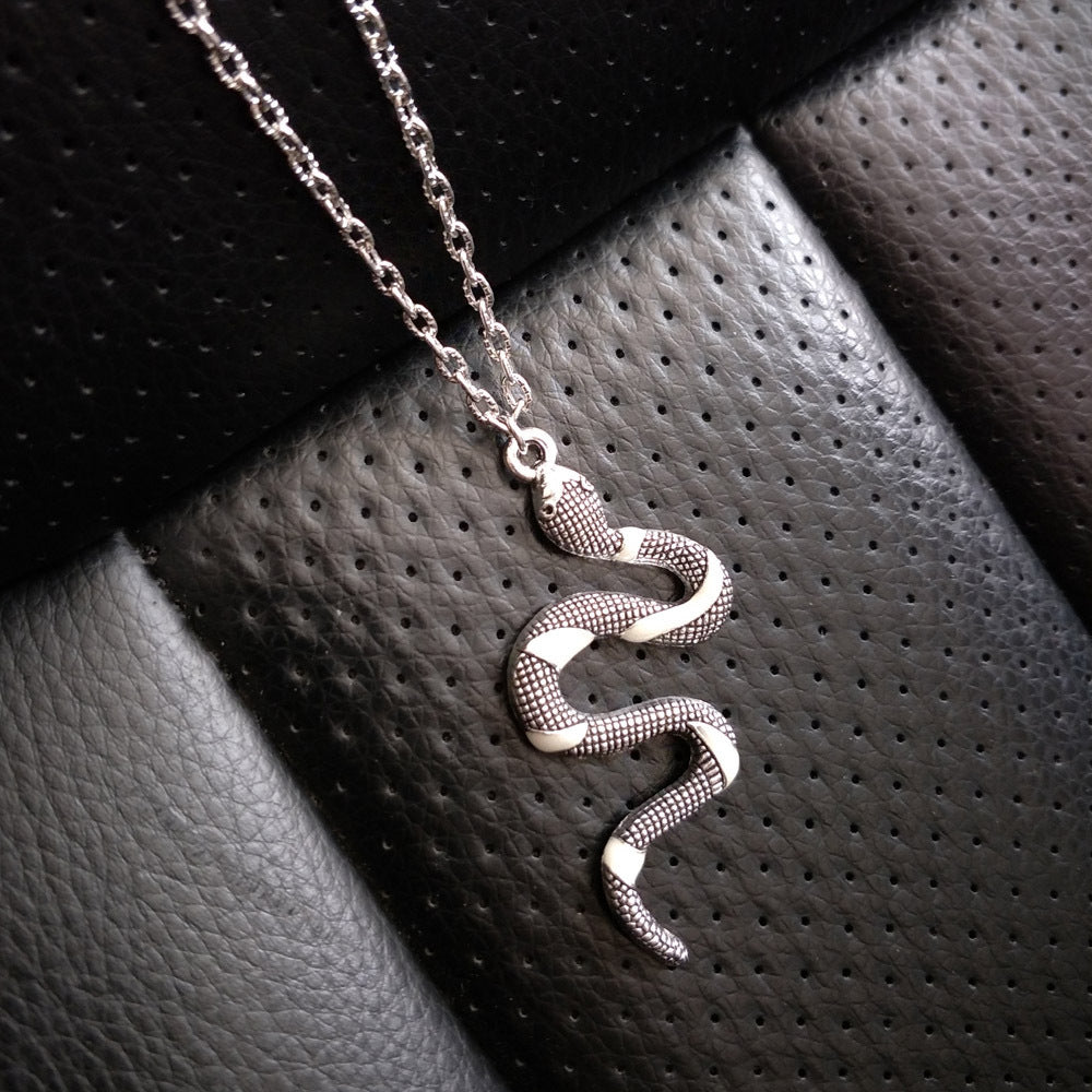 Luminous Snake-Shaped Necklace