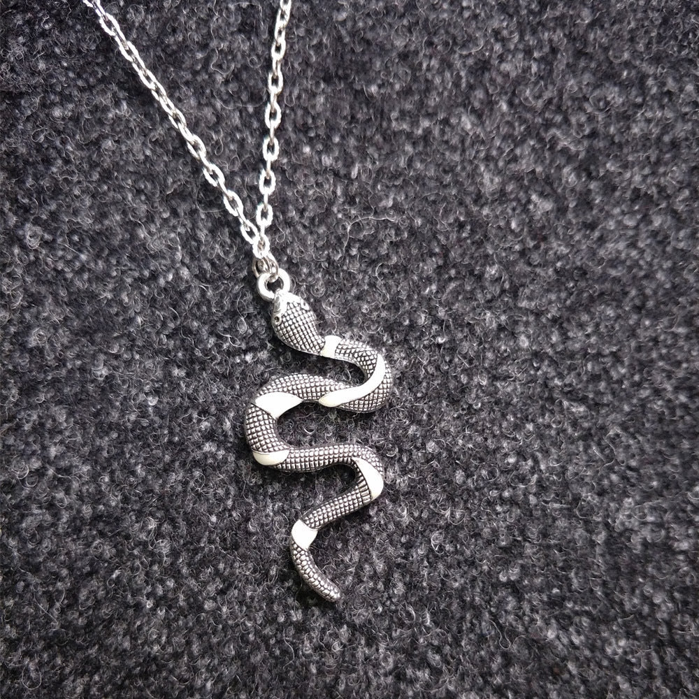 Luminous Snake-Shaped Necklace