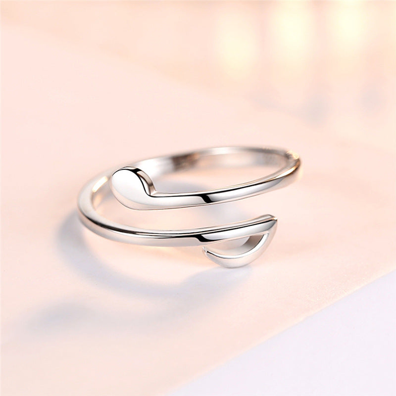 Luxury Music Note Ring