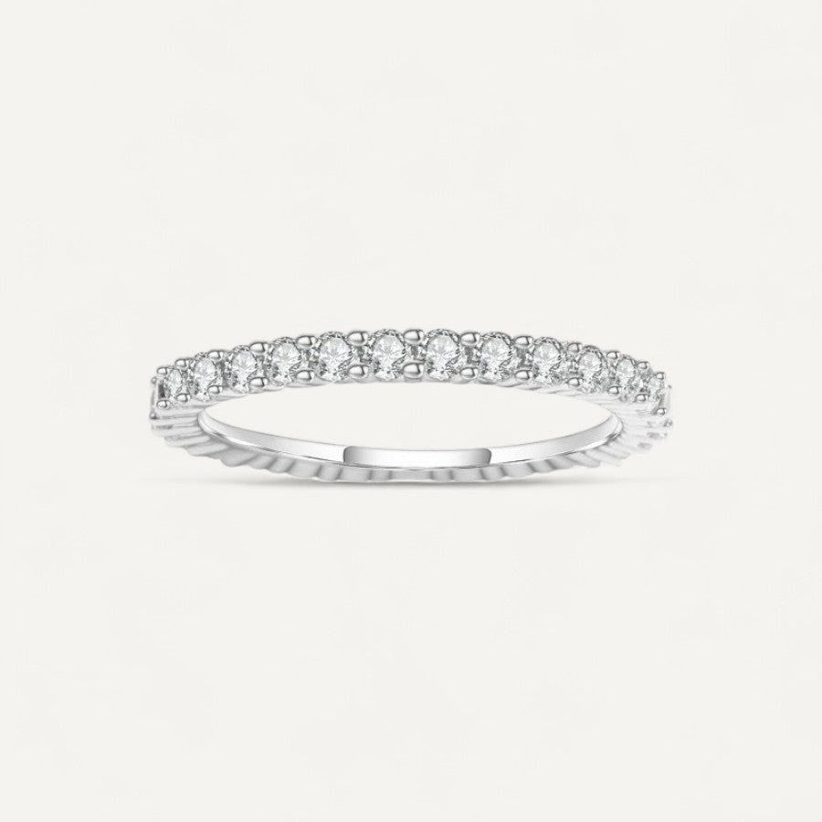 Moissanite Diamond Eternal Ring