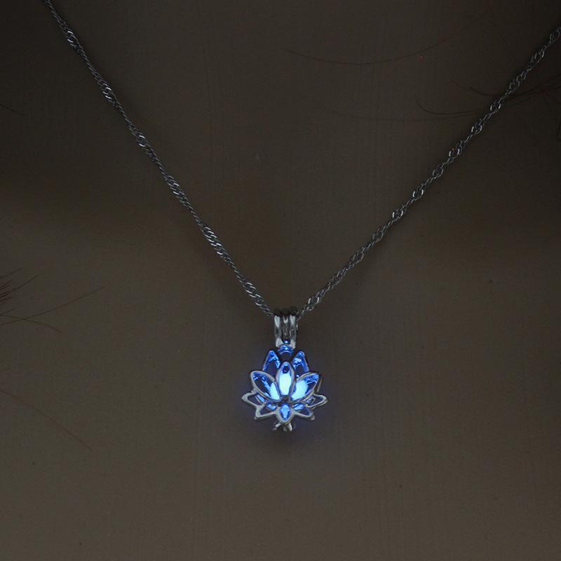 Luminous Lotus Necklace