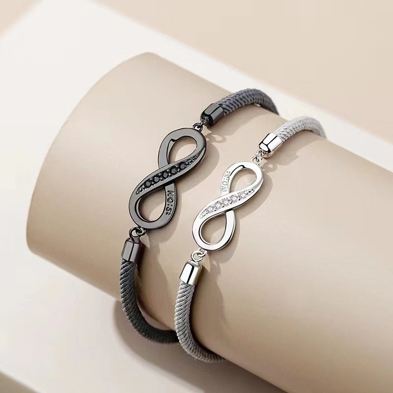 Pulseras con el símbolo del infinito