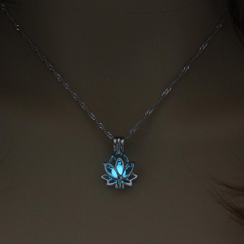 Luminous Lotus Necklace