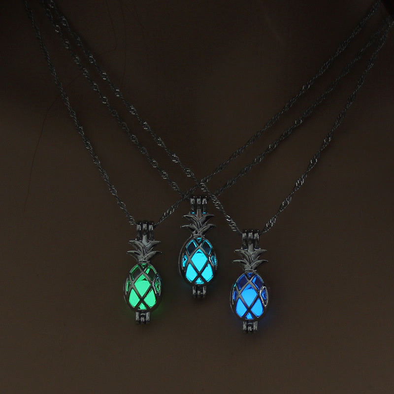 Luminous Pineapple Necklace