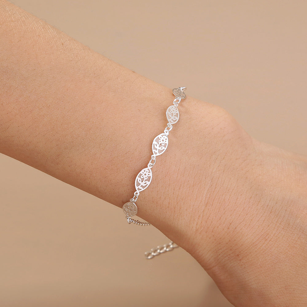 Luminous Flower Bracelet