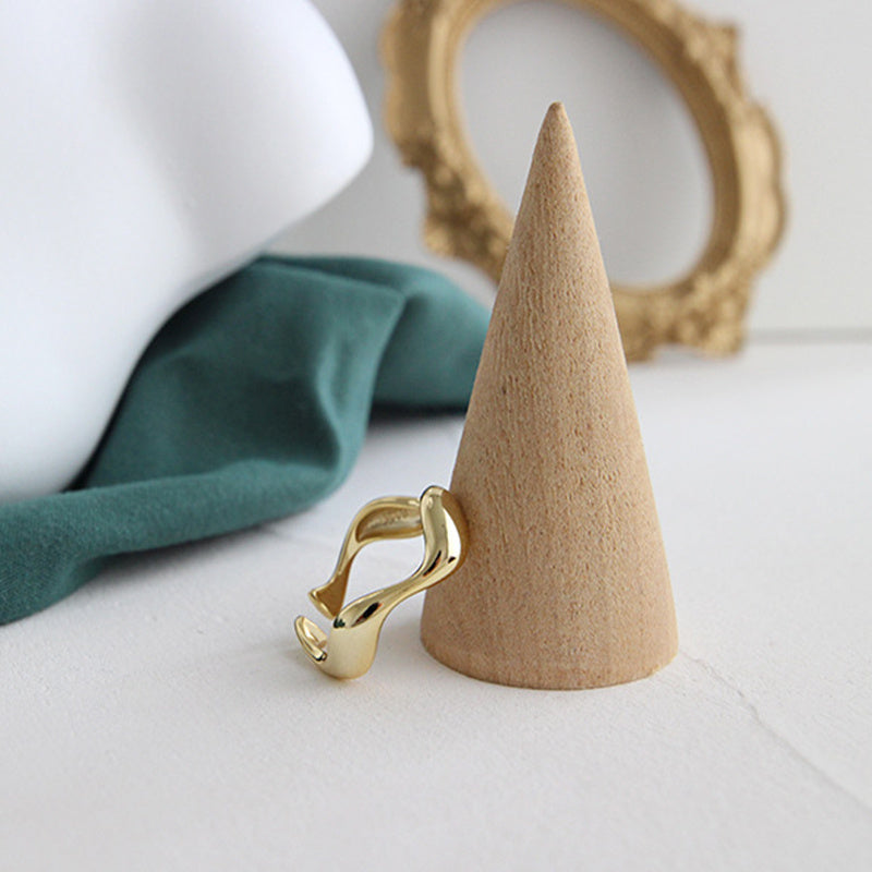 Anillos de ondas minimalistas