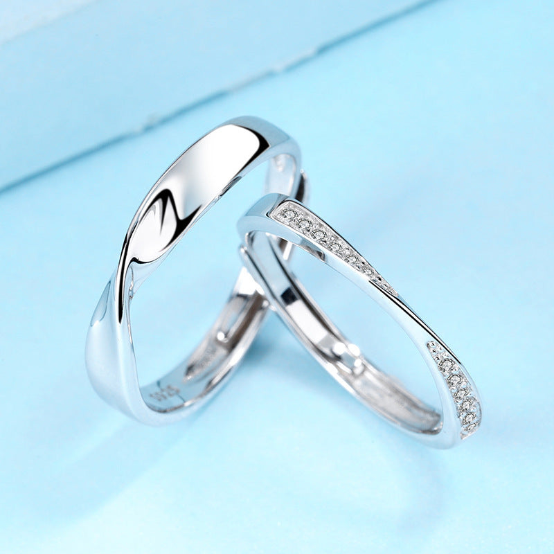 Mobius Silver Rings