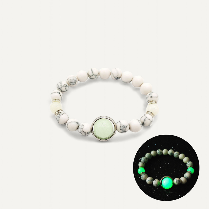 Bracelet en marbre lumineux