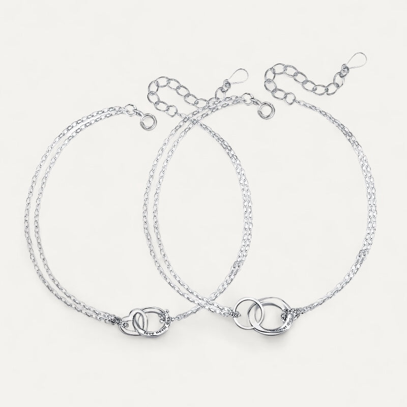 Double Ring & Heart Bracelets