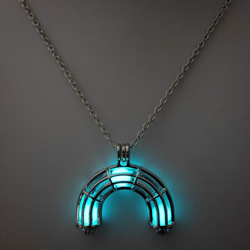 Luminous Rainbow Necklace