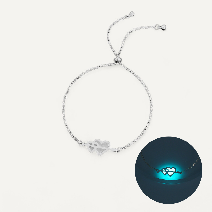 Luminous Connected Heart Bracelet