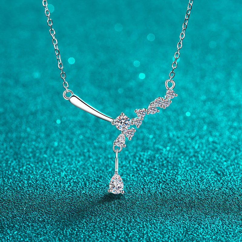 Moissanite Diamond Celestia Necklace