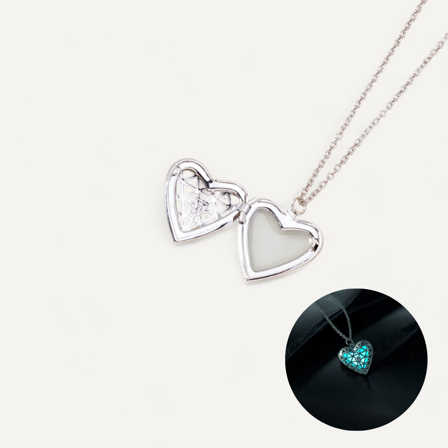 Luminous Heart Necklace