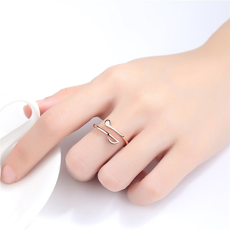 Luxury Music Note Ring