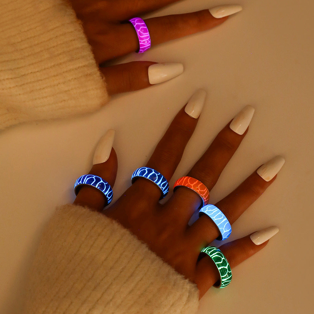 Luminous Camo Rings