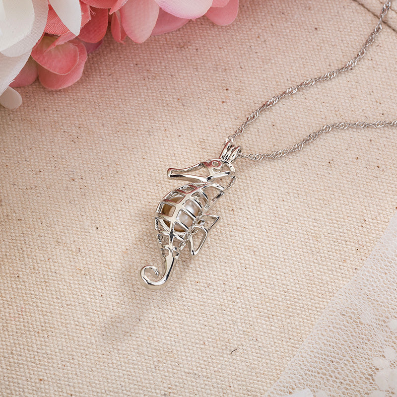 Luminous Seahorse Necklace