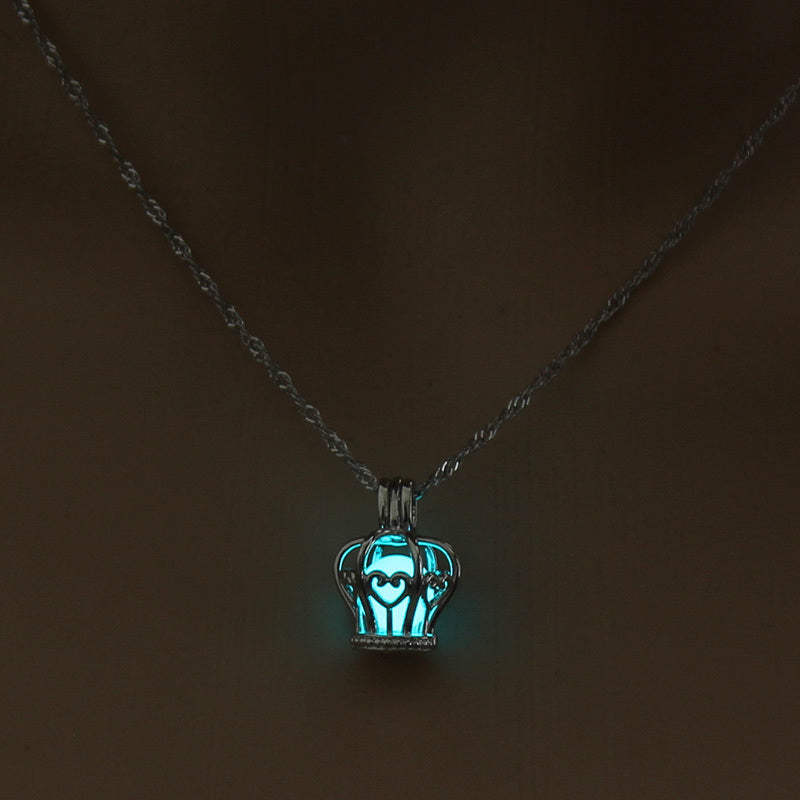 Luminous Crown Necklace