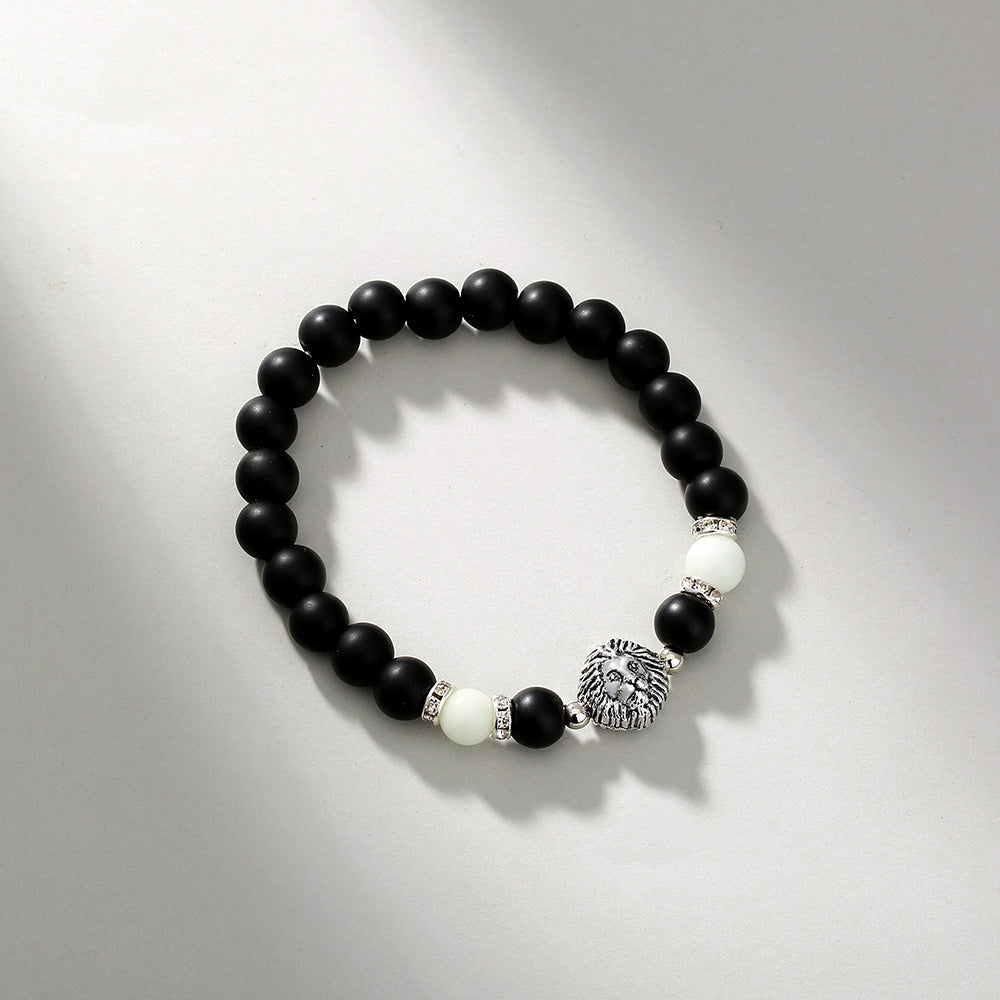 Luminous Lion Head Bracelet