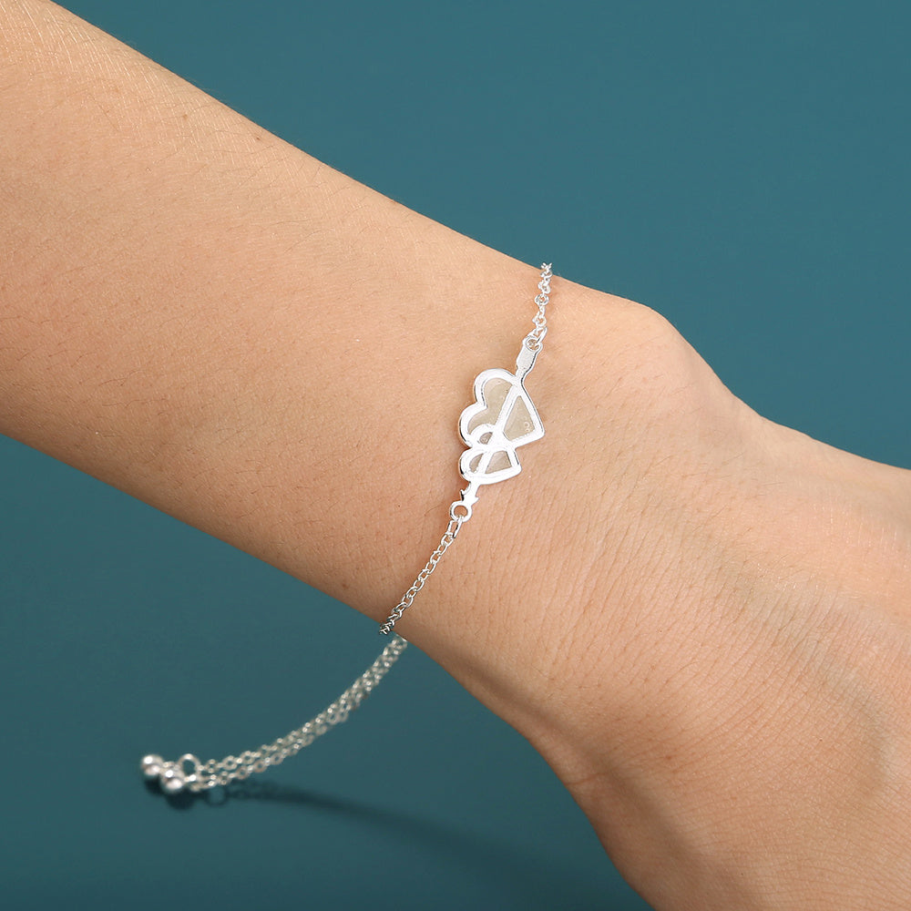 Luminous Connected Heart Bracelet