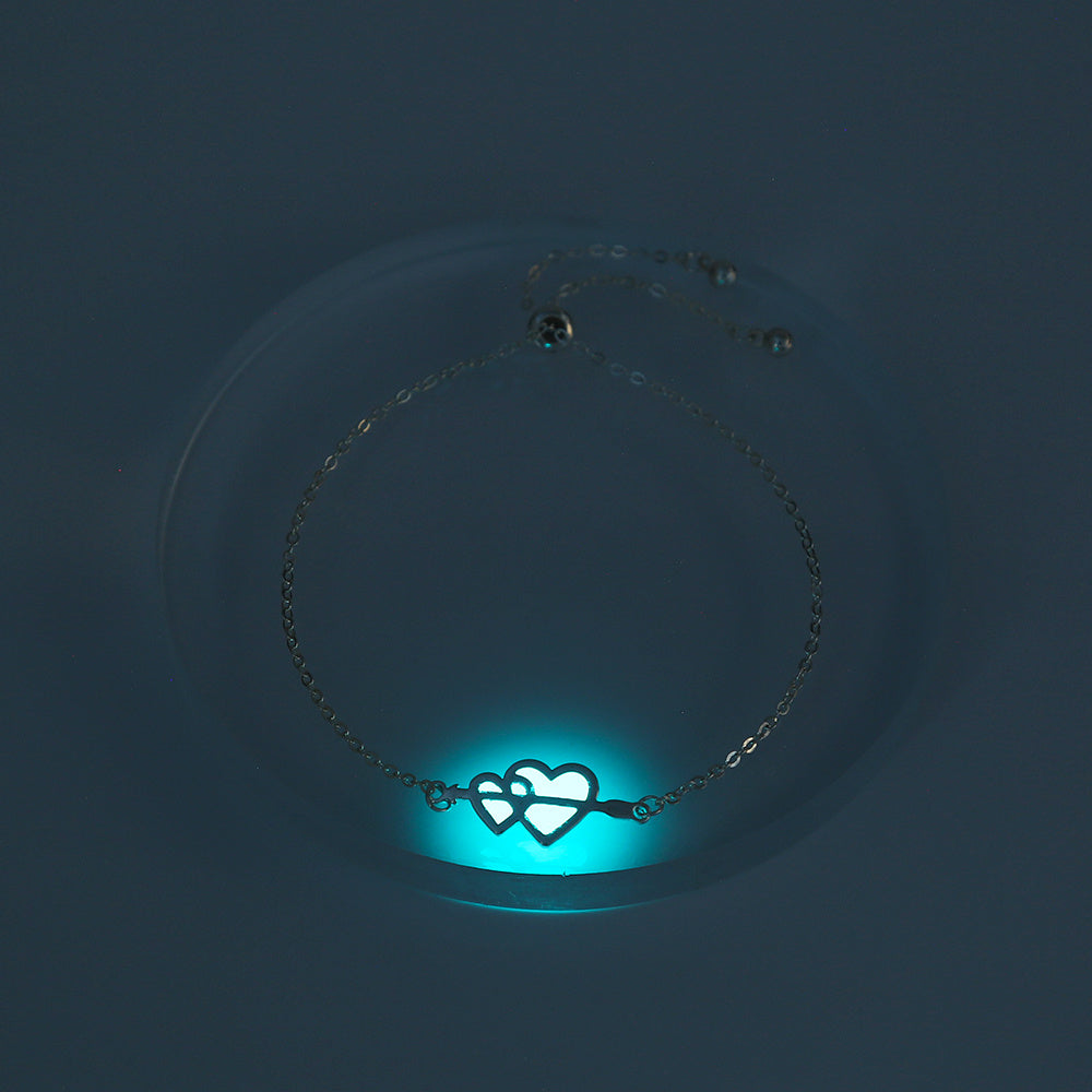 Luminous Connected Heart Bracelet