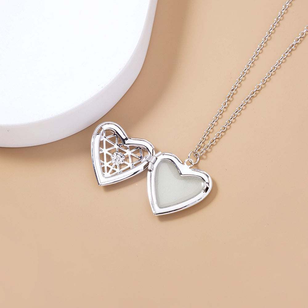 Collier Coeur Lumineux