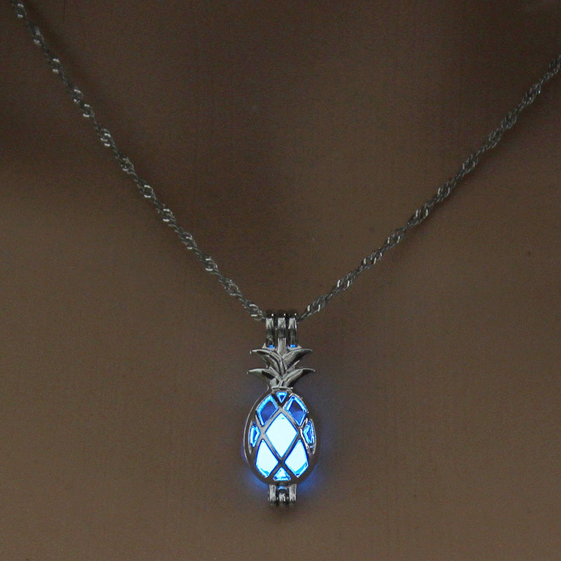 Luminous Pineapple Necklace