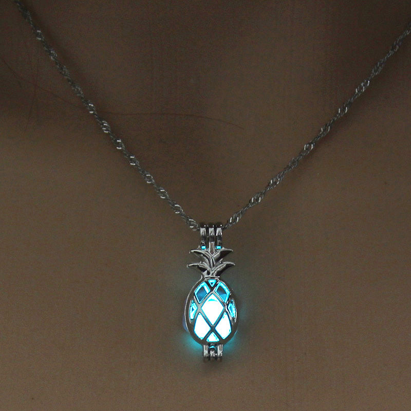 Luminous Pineapple Necklace