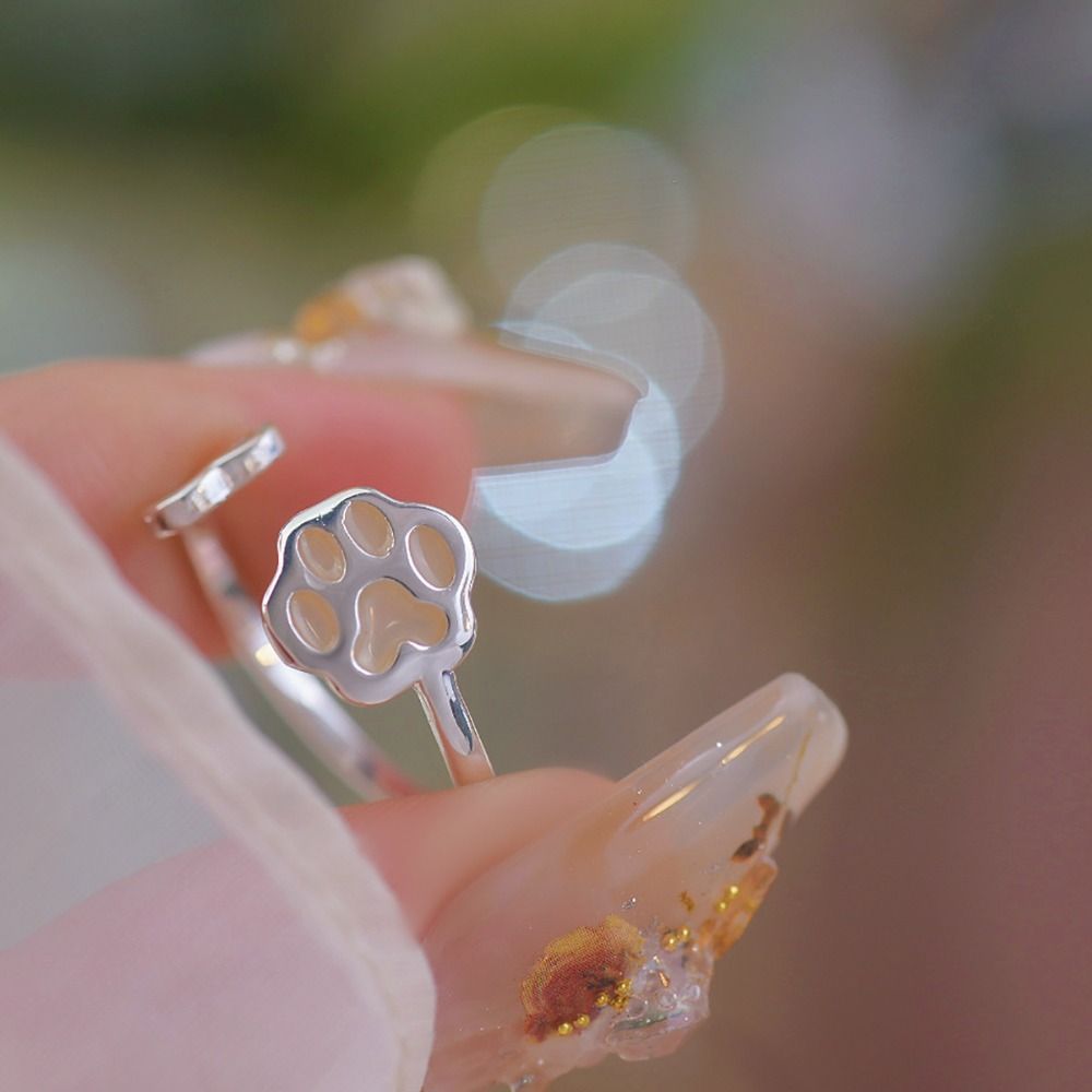 Luminous Dog Paw Ring