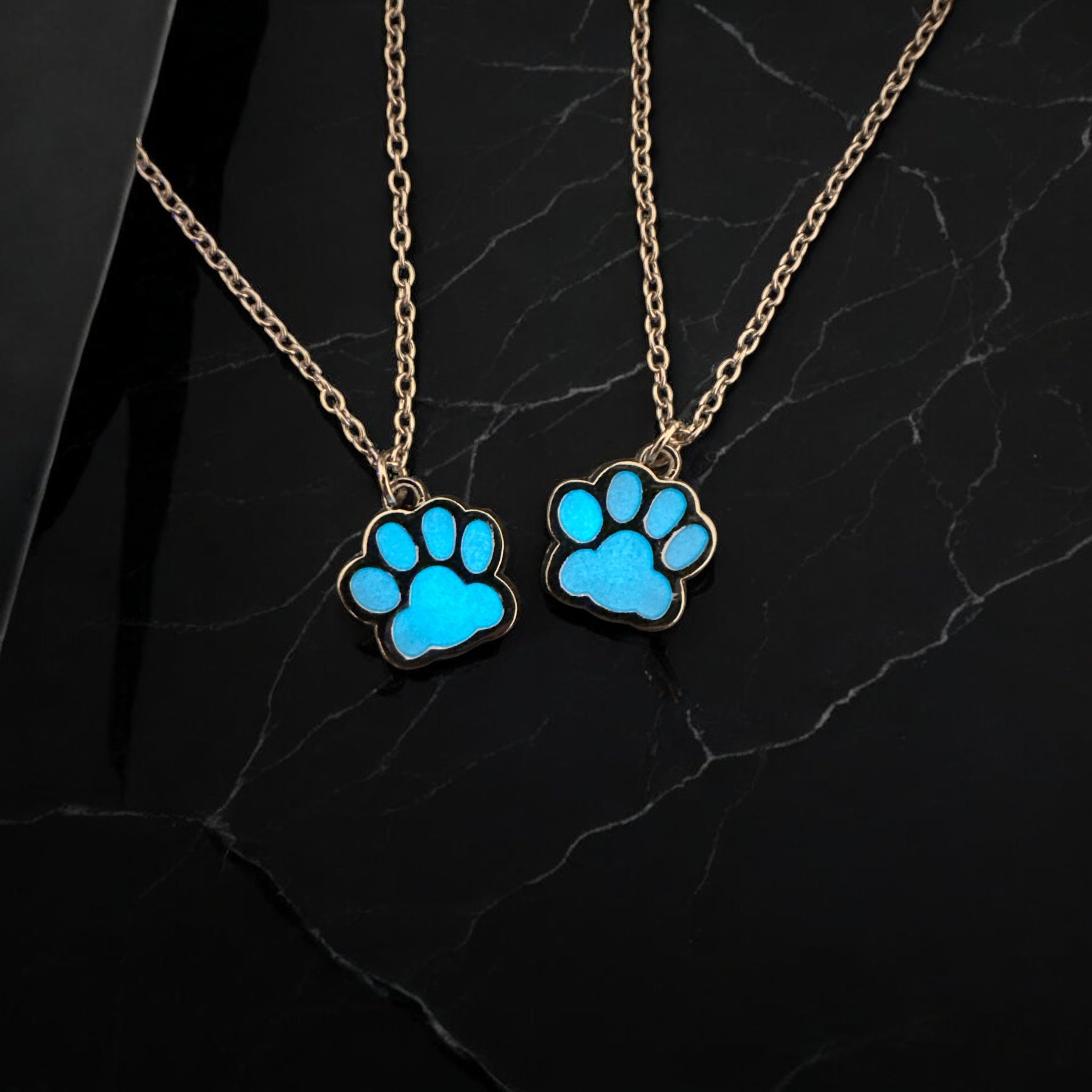 Luminous Dog Paw Necklace